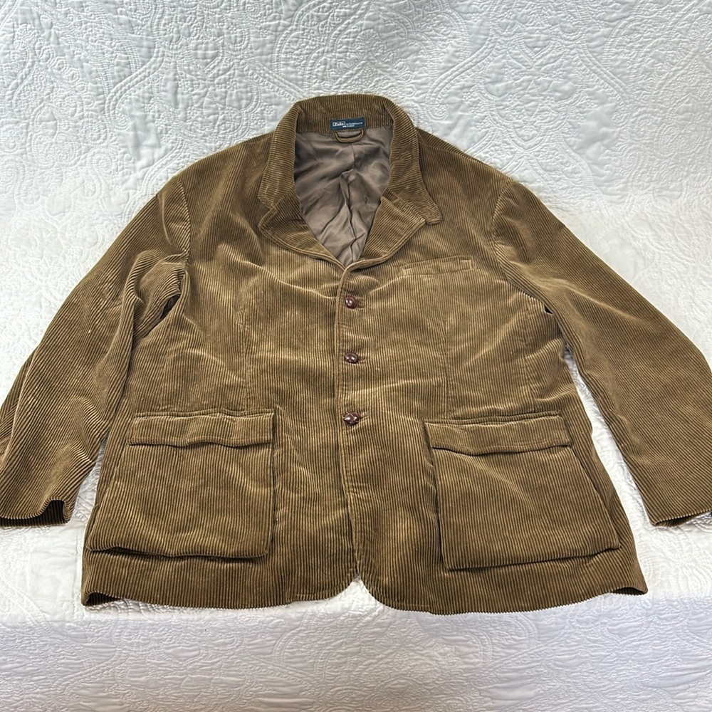 Polo by Ralph Lauren Brown Corduroy Jacket